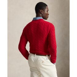 Ralph Lauren – Suéter Trançado de Lã e Cashmere - Imagem 4