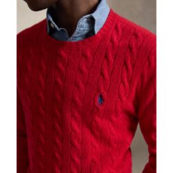 Ralph Lauren – Suéter Trançado de Lã e Cashmere - Imagem 5