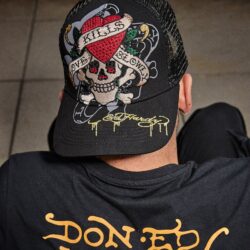 Rhinestone LKS Skull Hat - Imagem 3