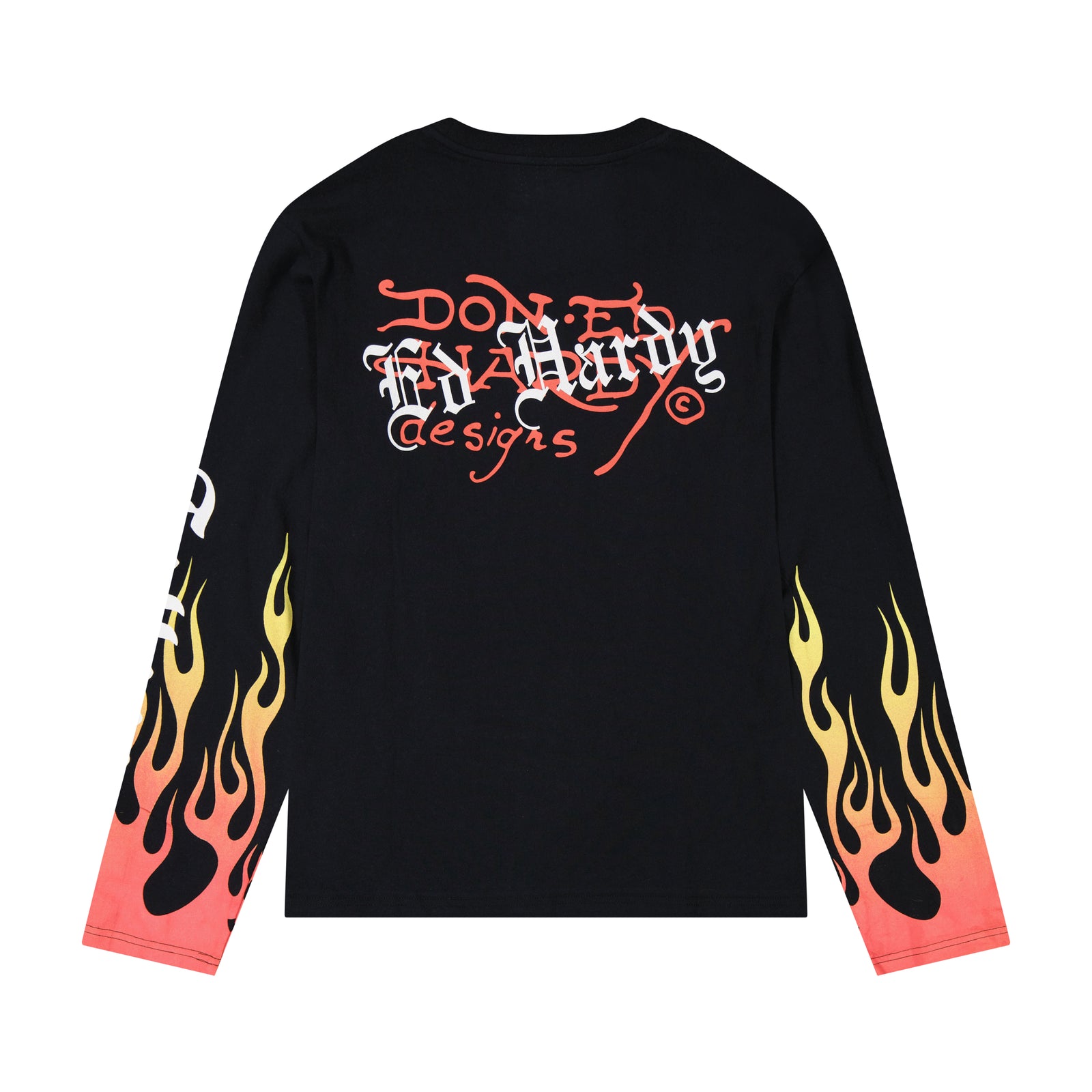 Ed Hardy Tiger Flames – Camiseta Manga Longa - Imagem 2