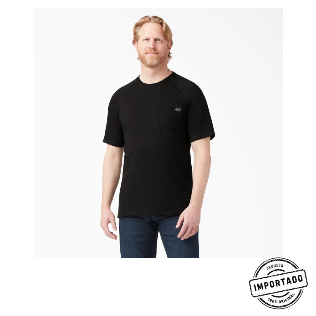 Dickies Cooling – Camiseta Manga Curta com Bolso