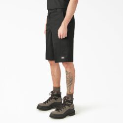 Dickies Loose Fit Flat Front Work Shorts, 13" - Imagem 3