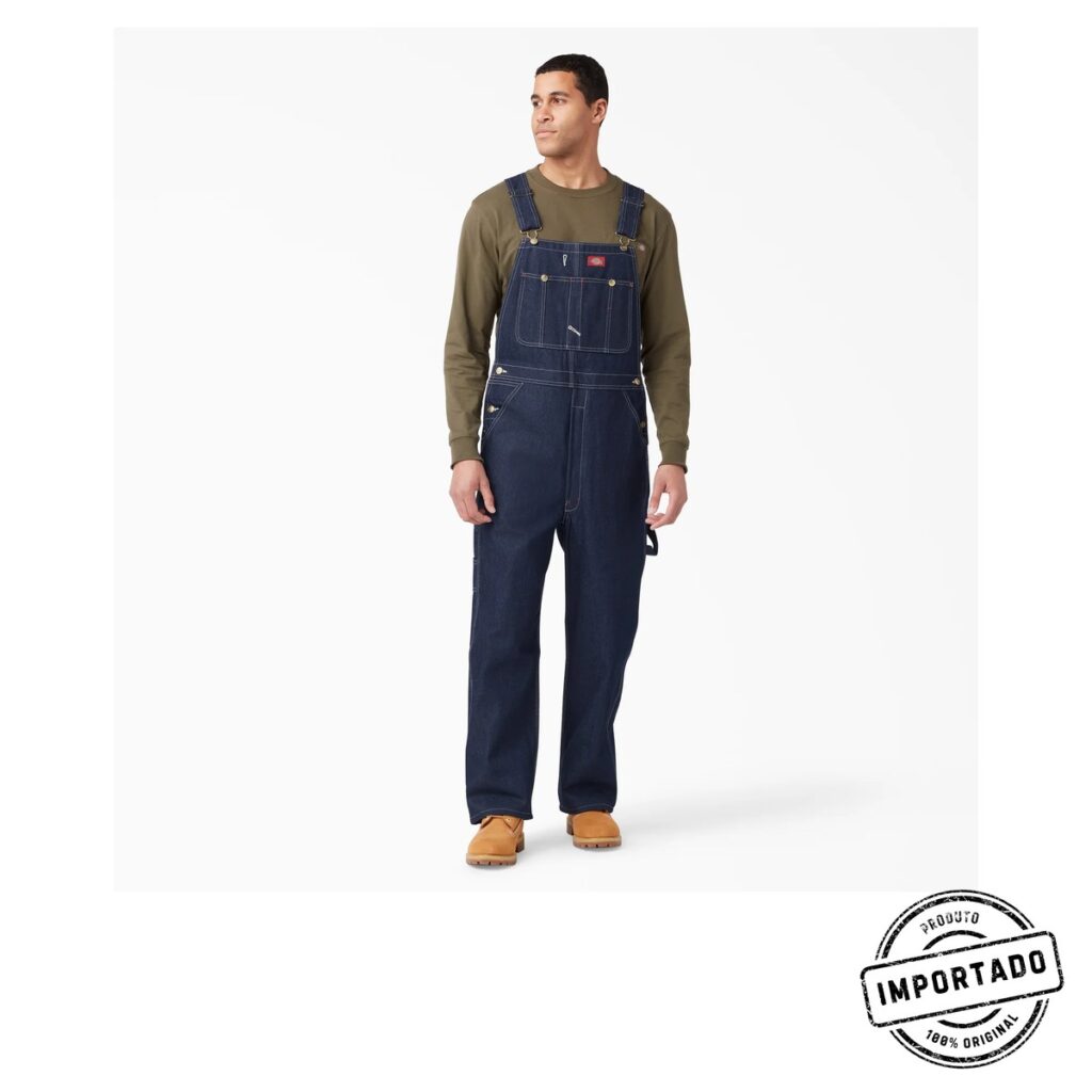 Dickies 83294 Indigo Bib – Jardineira Jeans