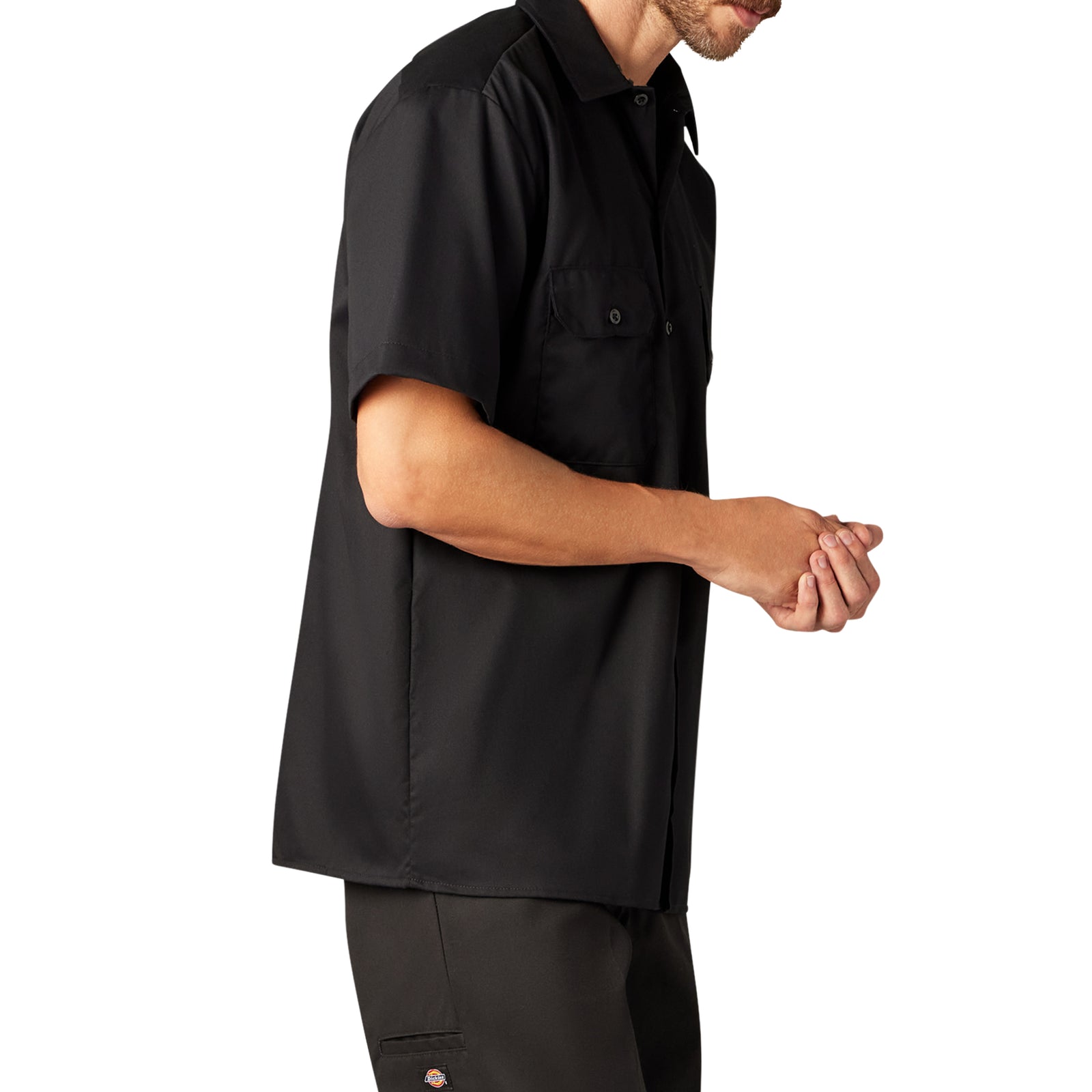 Dickies FLEX Relaxed Fit – Camisa de Trabalho Manga Curta - Imagem 4