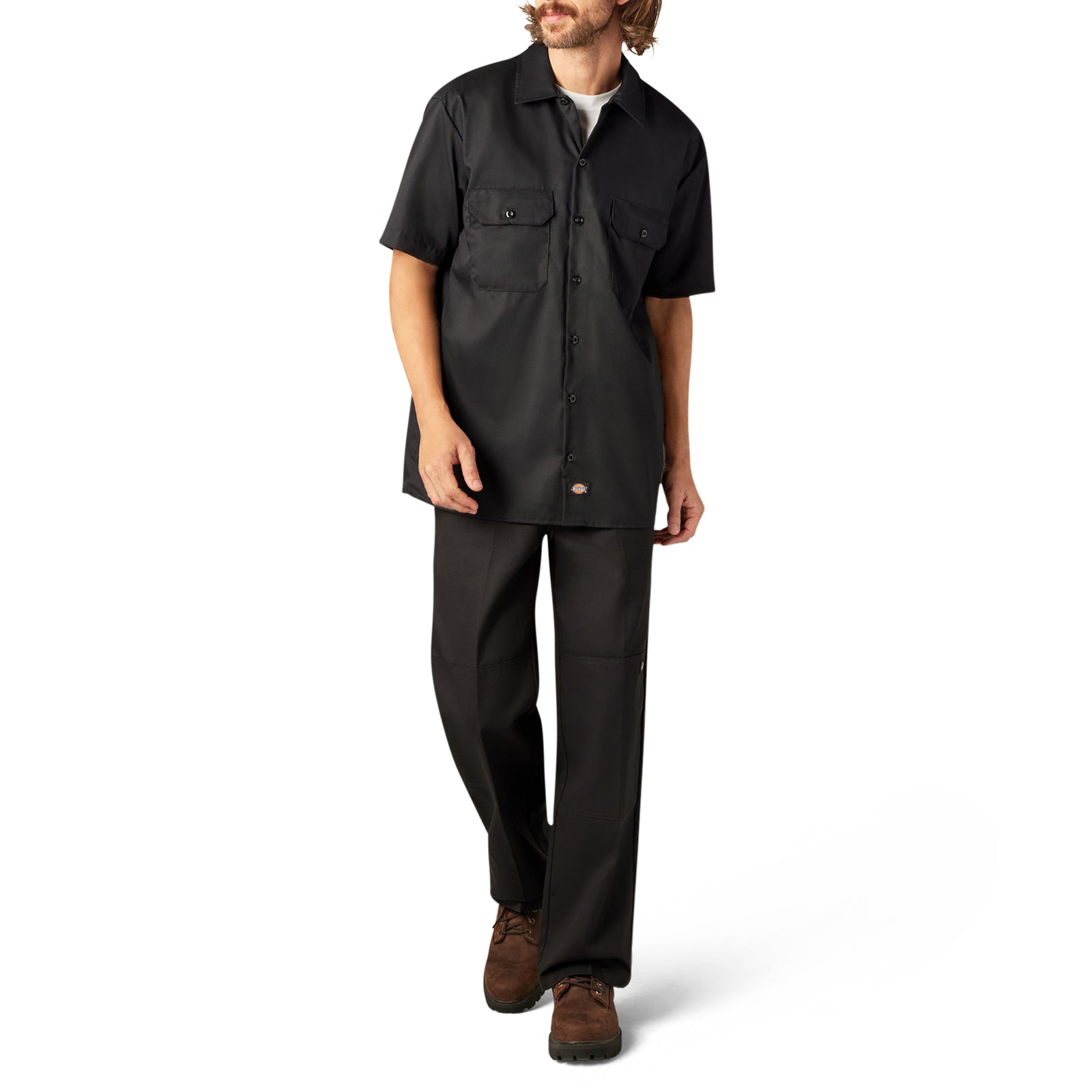 Dickies FLEX Relaxed Fit – Camisa de Trabalho Manga Curta - Imagem 5