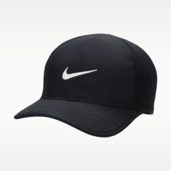 Nike Dri-FIT Club Unstructured Featherlight Cap - Black/White - Size XS/S - Imagem 2