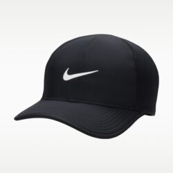 Nike Dri-FIT Club Unstructured Featherlight Cap - Black/White - Size XS/S - Imagem 3
