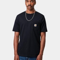 Carhartt WIP Pocket – Camiseta com Bolso (Azul-marinho) - Imagem 2