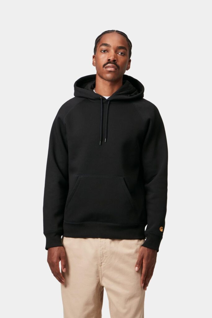 Carhartt WIP Chase – Moletom com Capuz (Preto)