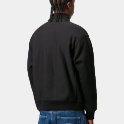 Carhartt WIP American Script – Moletom Meio Zíper (Preto) - Imagem 3