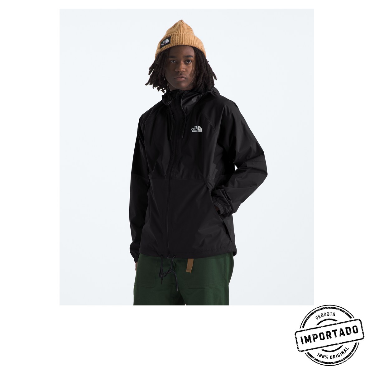 The North Face Antora – Jaqueta de Chuva com Capuz Masculina - Imagem 1