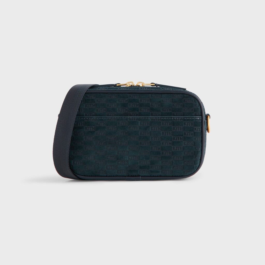 Kith Monogram Crosswalk K20 – Bolsa de Camurça
