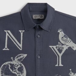 Kith NY Symbols Apollo – Camisa Estampada (Nocturnal) - Imagem 3