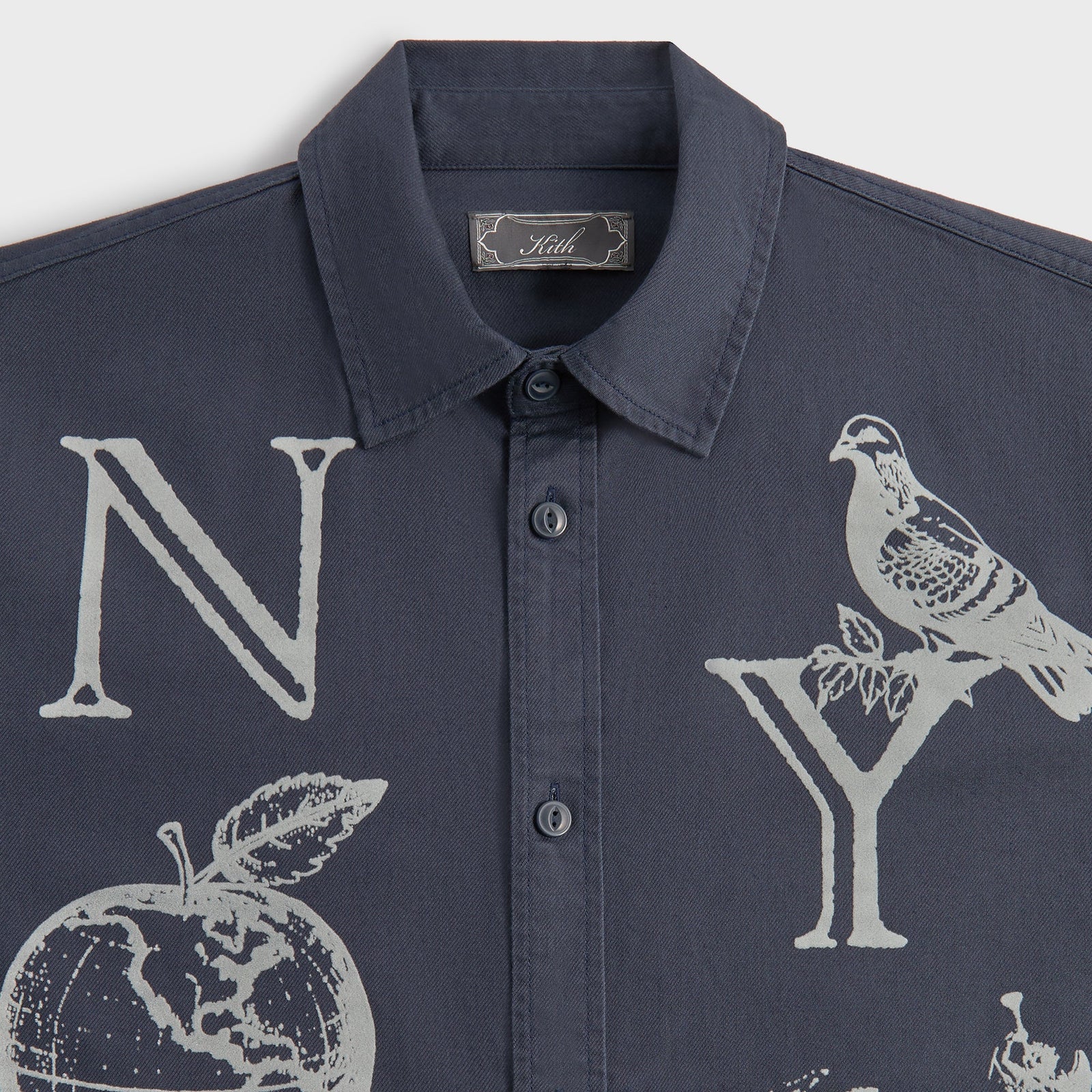 Kith NY Symbols Apollo – Camisa Estampada (Nocturnal) - Imagem 3