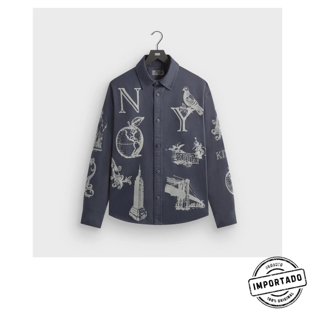 Kith NY Symbols Apollo – Camisa Estampada (Nocturnal)