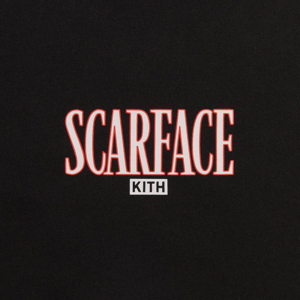 Kith for Scarface Tony Montana – Camiseta Manga Longa (Preta)