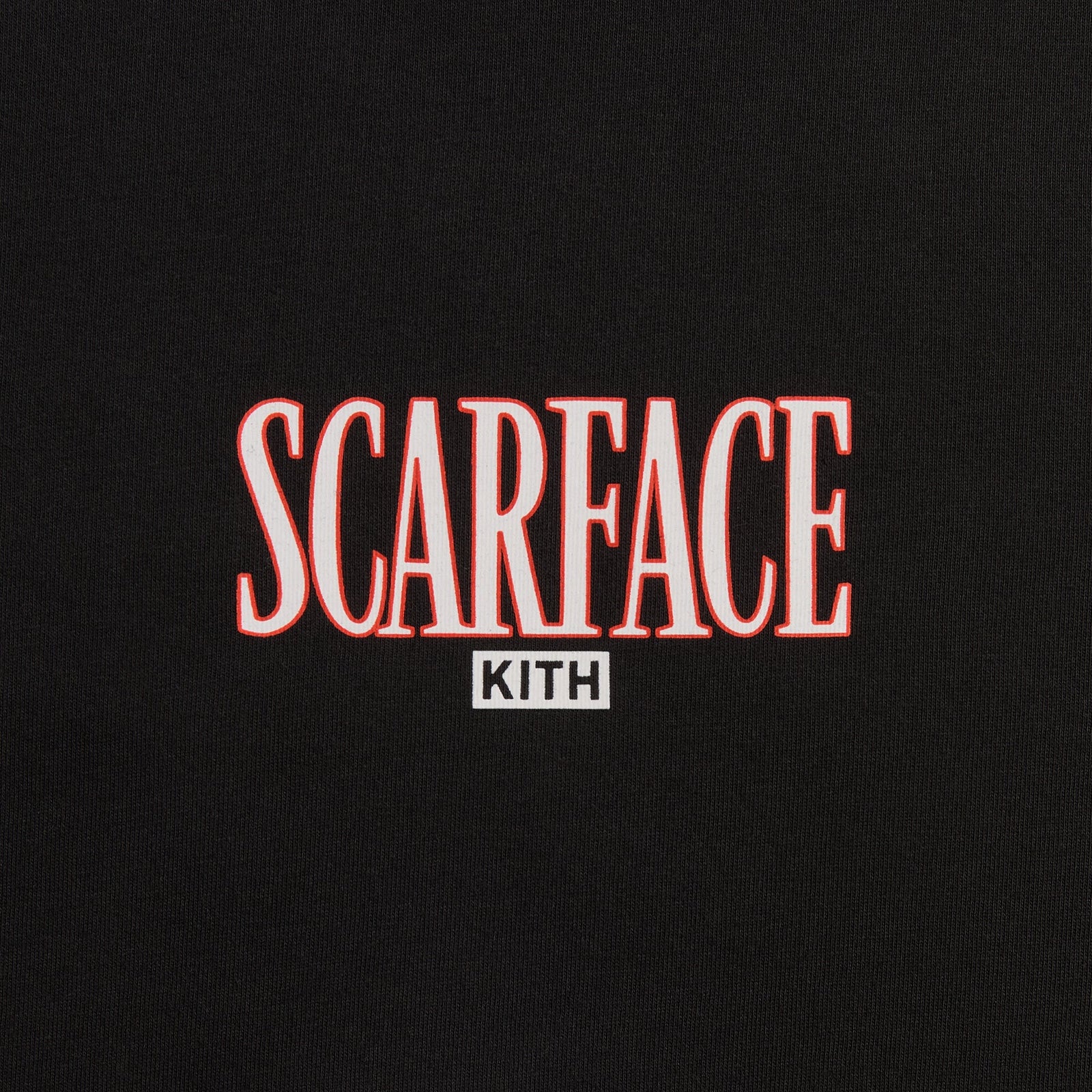 Kith for Scarface Tony Montana – Camiseta Manga Longa (Preta) - Imagem 3