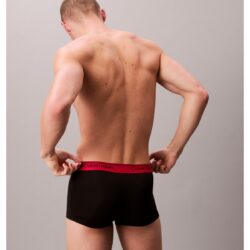 Calvin Klein Microfiber Stretch – Cueca Trunk Cintura Baixa (Kit com 3) - Imagem 3