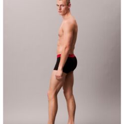 Calvin Klein Microfiber Stretch – Cueca Trunk Cintura Baixa (Kit com 3) - Imagem 4
