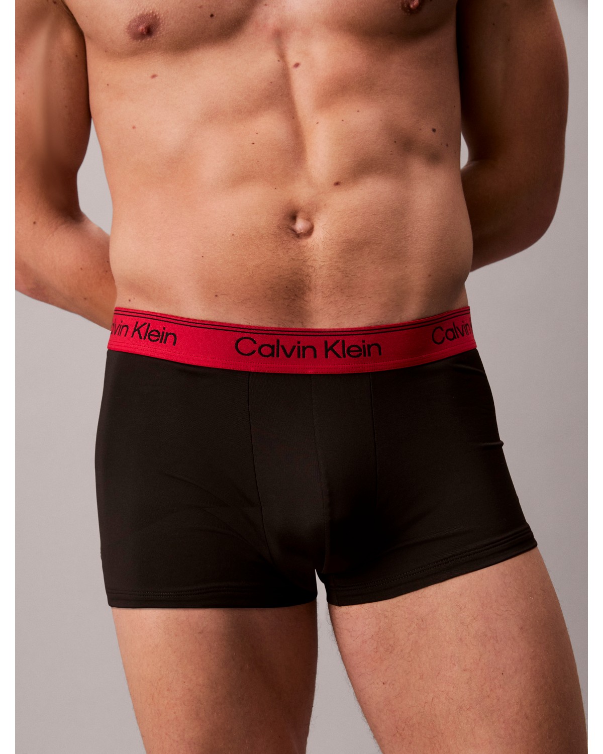 Calvin Klein Microfiber Stretch – Cueca Trunk Cintura Baixa (Kit com 3) - Imagem 5