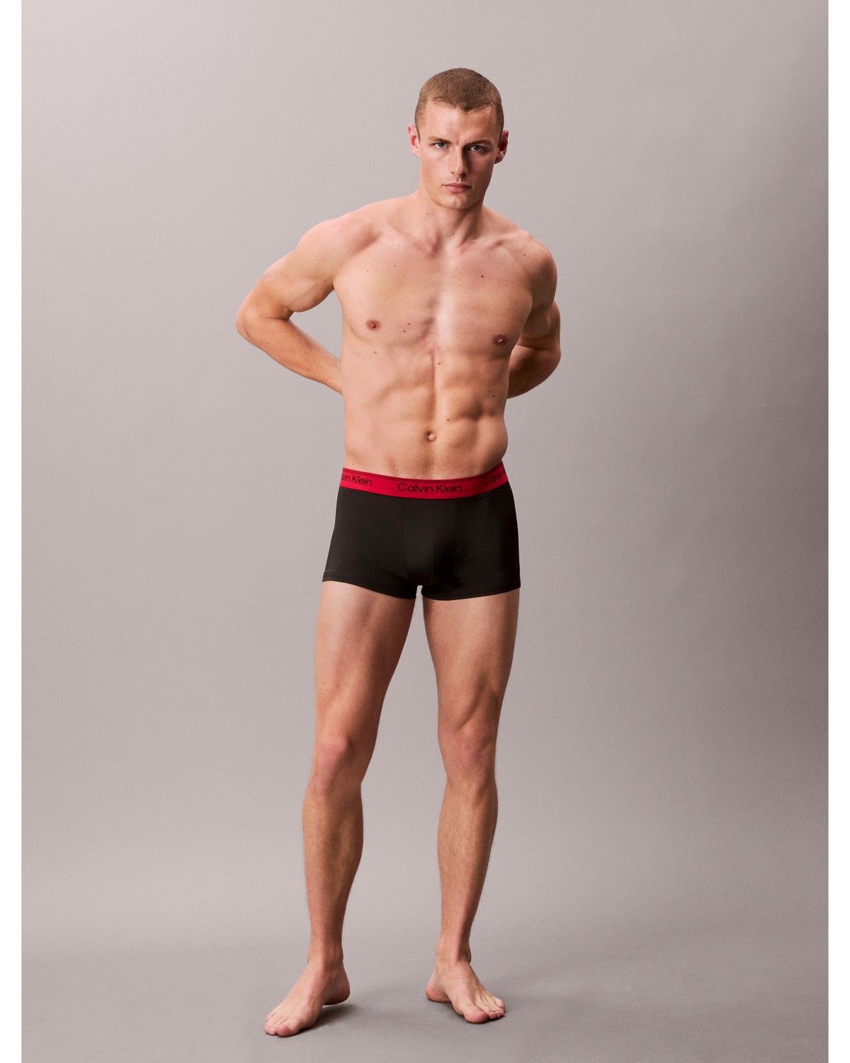 Calvin Klein Microfiber Stretch – Cueca Trunk Cintura Baixa (Kit com 3) - Imagem 6
