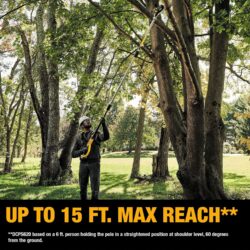 Dewalt DCKO86M1 20V Max* Cordless Pole Saw And Pole Hedge Trimmer Combo Kit - Imagem 3