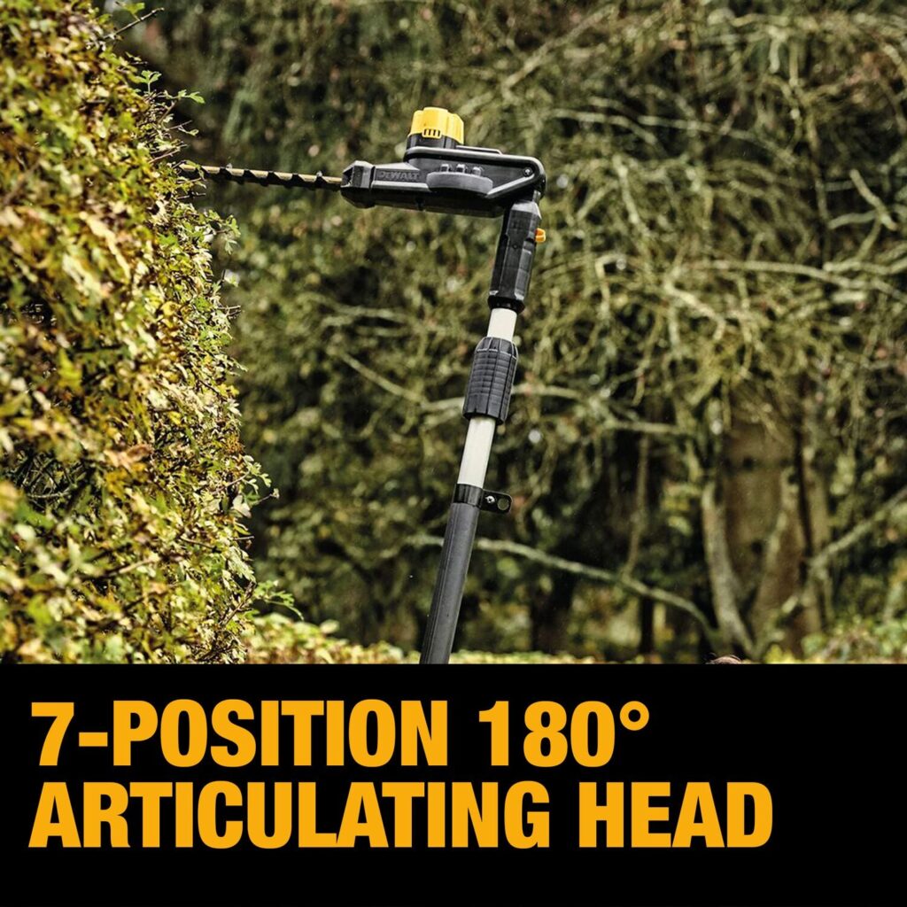 Dewalt DCKO86M1 20V Max* Cordless Pole Saw And Pole Hedge Trimmer Combo Kit