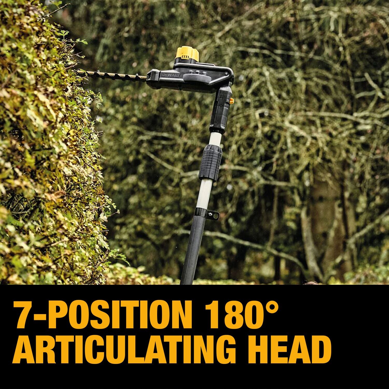 Dewalt DCKO86M1 20V Max* Cordless Pole Saw And Pole Hedge Trimmer Combo Kit - Imagem 4