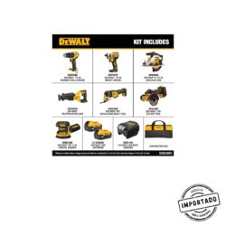 DEWALT 20V MAX 7-TOOL COMBO KIT - Imagem 1