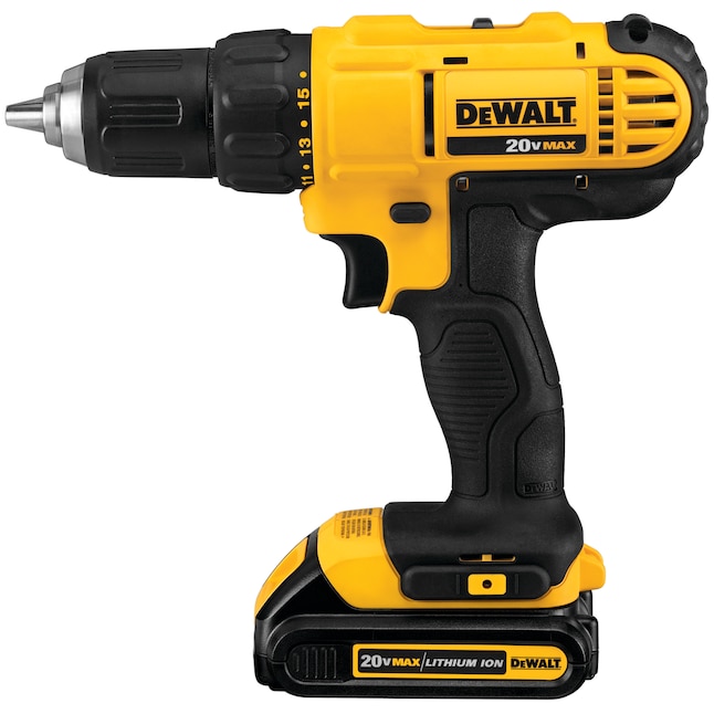 DEWALT 4-Tool 20-Volt Max Power Tool Combo Kit with Soft Case (2-Batteries and charger Included)