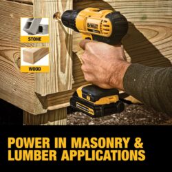 DEWALT 4-Tool 20-Volt Max Power Tool Combo Kit with Soft Case (2-Batteries and charger Included) - Imagem 5