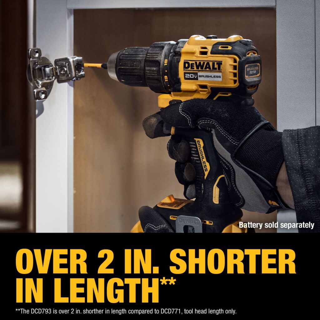 DEWALT 20V MAX 2-Tool Brushless Power Tool Combo Kit with Soft Case (2-Batteries and Charger Included)