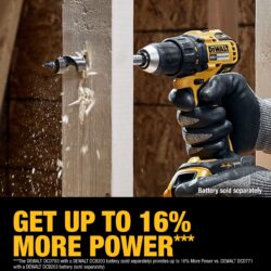 DEWALT 20V MAX 2-Tool Brushless Power Tool Combo Kit with Soft Case (2-Batteries and Charger Included) - Imagem 5