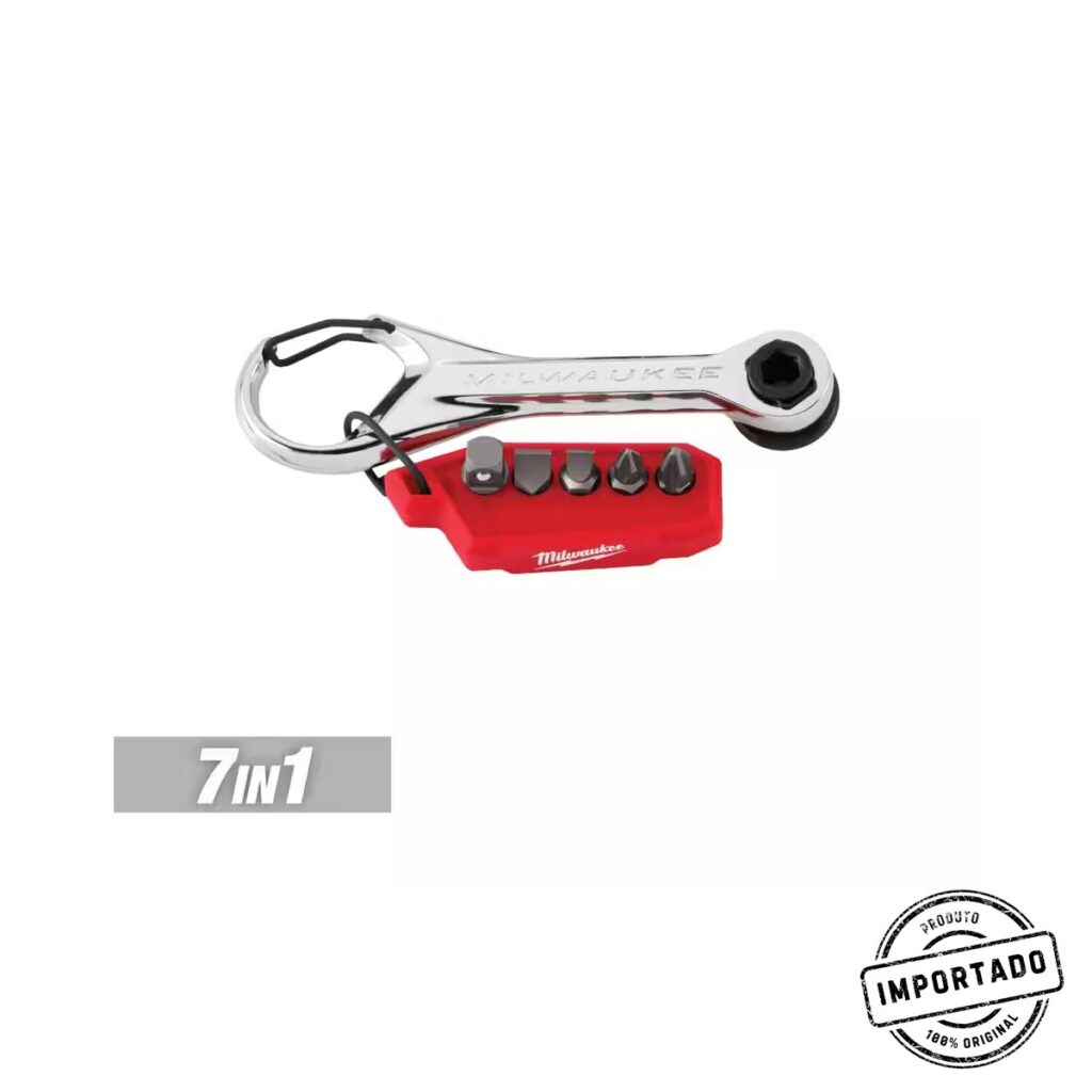 Milwaukee 7-in-1 Multi-Bit Mini Ratchet 48-22-2950