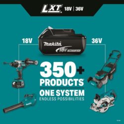 Makita 18V LXT Lithium-Ion Brushless Cordless High Torque 1/2 in. 3-Speed Drive Impact Wrench (Tool-Only) XWT08Z - Imagem 2