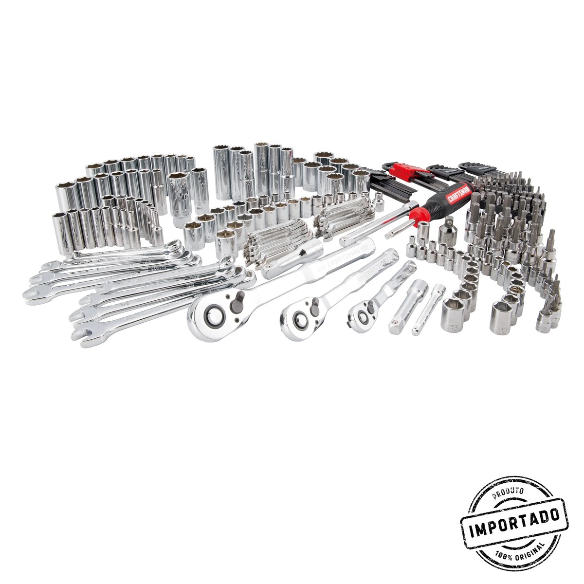 CRAFTSMAN VERSASTACK – Jogo de Ferramentas Mecânicas com Maleta (262 Peças) - Imagem 1