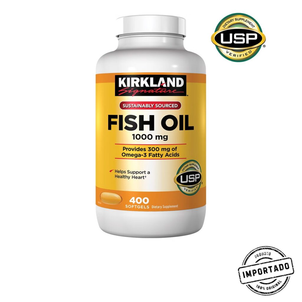 Kirkland Signature Fish Oil 1000 mg, 400 Softgels