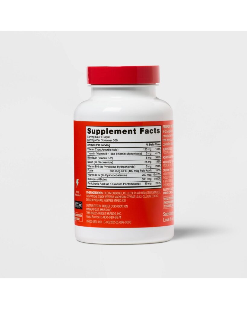 up&up Complexo B com Vitamina C — 300 Comprimidos