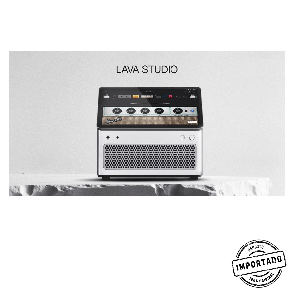 LAVA STUDIO – Amplificador Inteligente para Guitarra com Tela Touch - Imagem 1