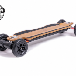 Evolve Diablo Bamboo – Skate Elétrico All Terrain - Imagem 1
