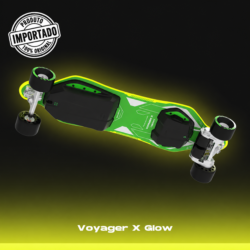 MEEPO Voyager X Glow – Skate Elétrico RGB - Imagem 1