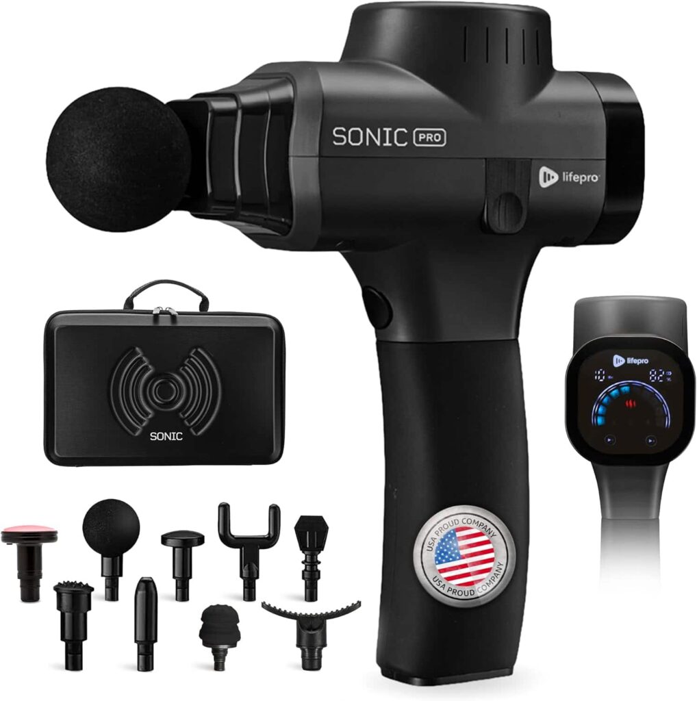 LifePro Sonic Pro – Massageador Muscular Portátil