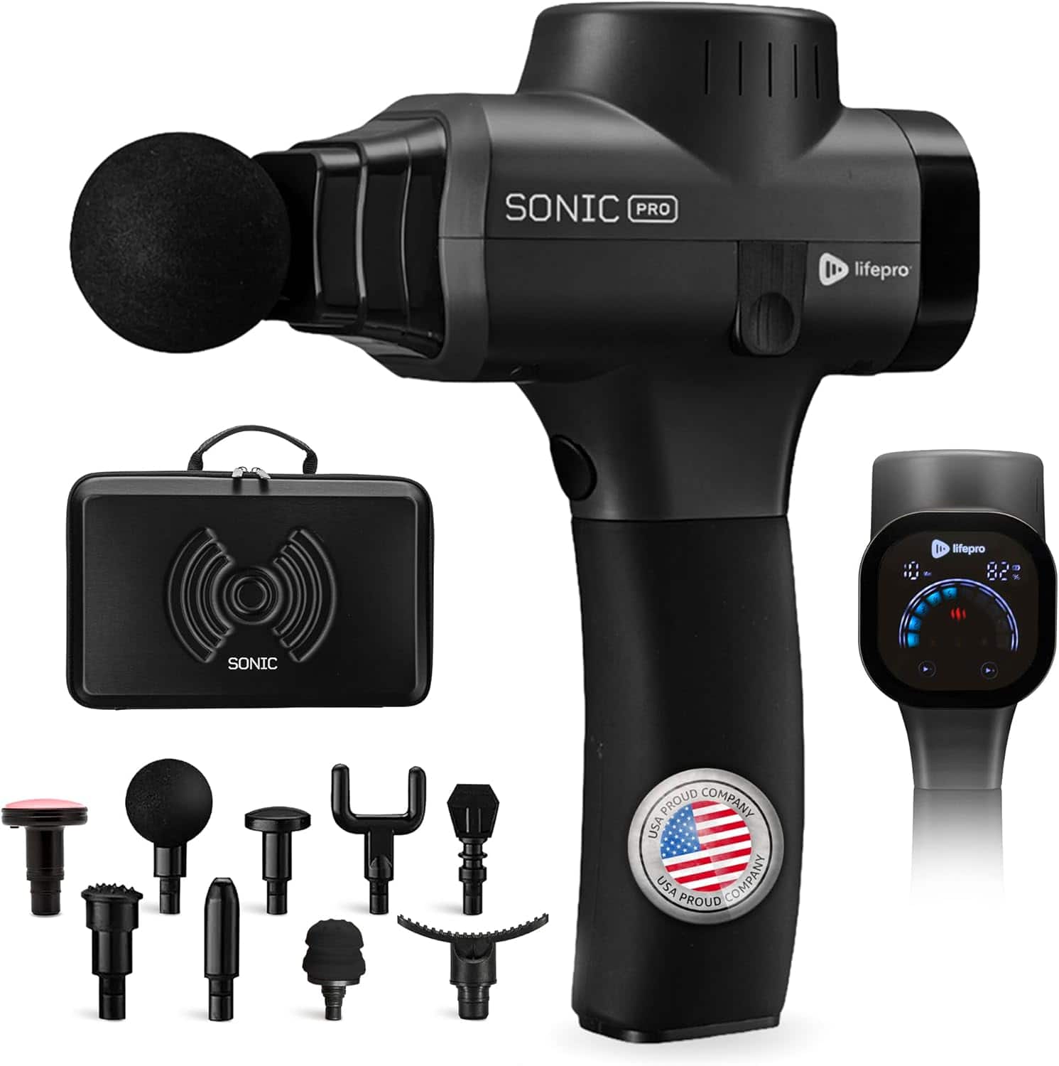 LifePro Sonic Pro – Massageador Muscular Portátil - Imagem 2