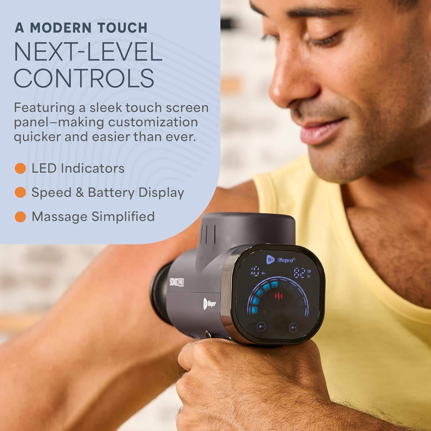 LifePro Sonic Pro – Massageador Muscular Portátil - Imagem 4