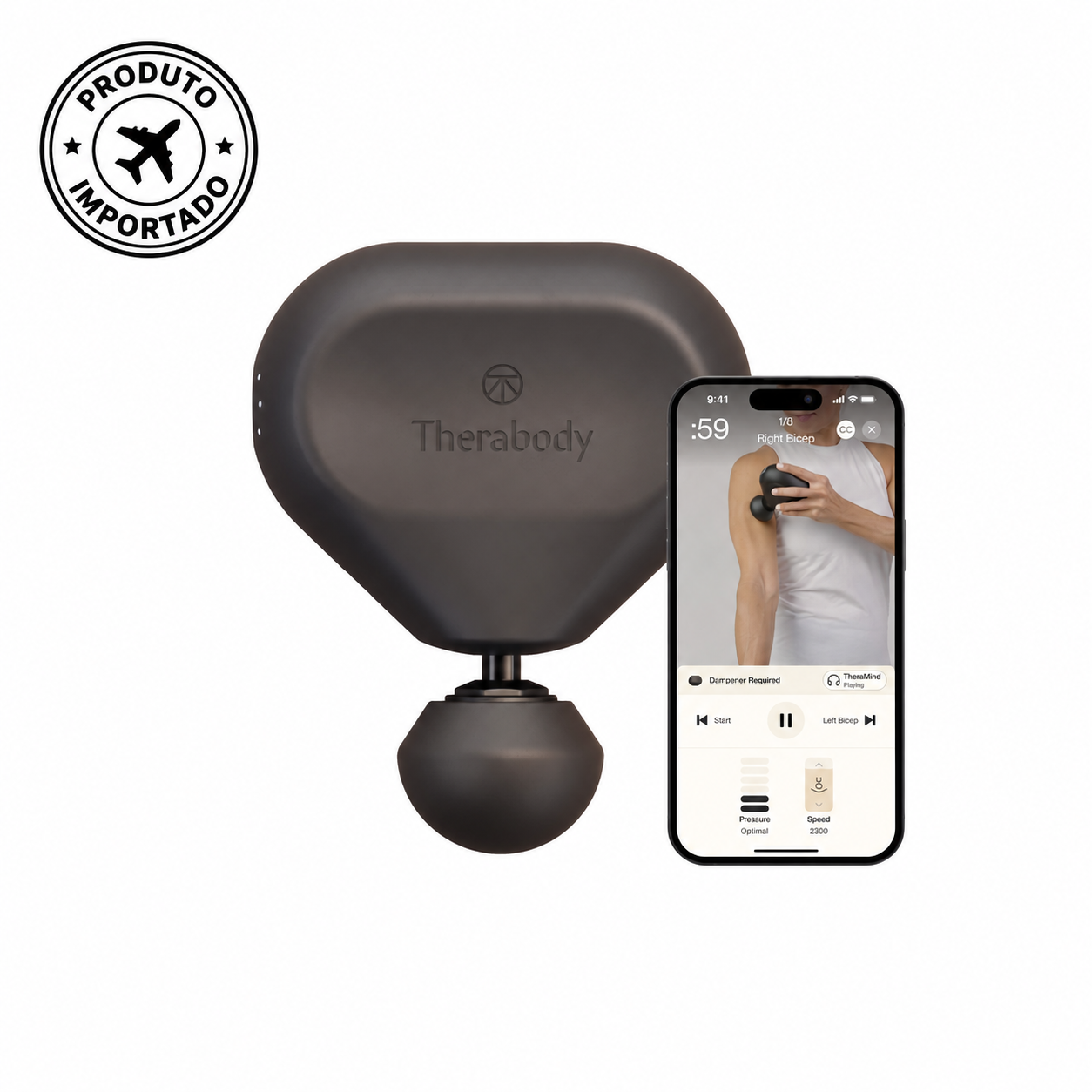 Therabody Theragun Mini 3ª Geração – Massageador Muscular Portátil - Imagem 1