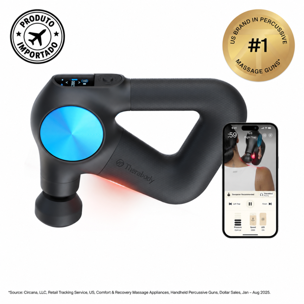 Therabody Theragun PRO Plus – Massageador Muscular Multifunção