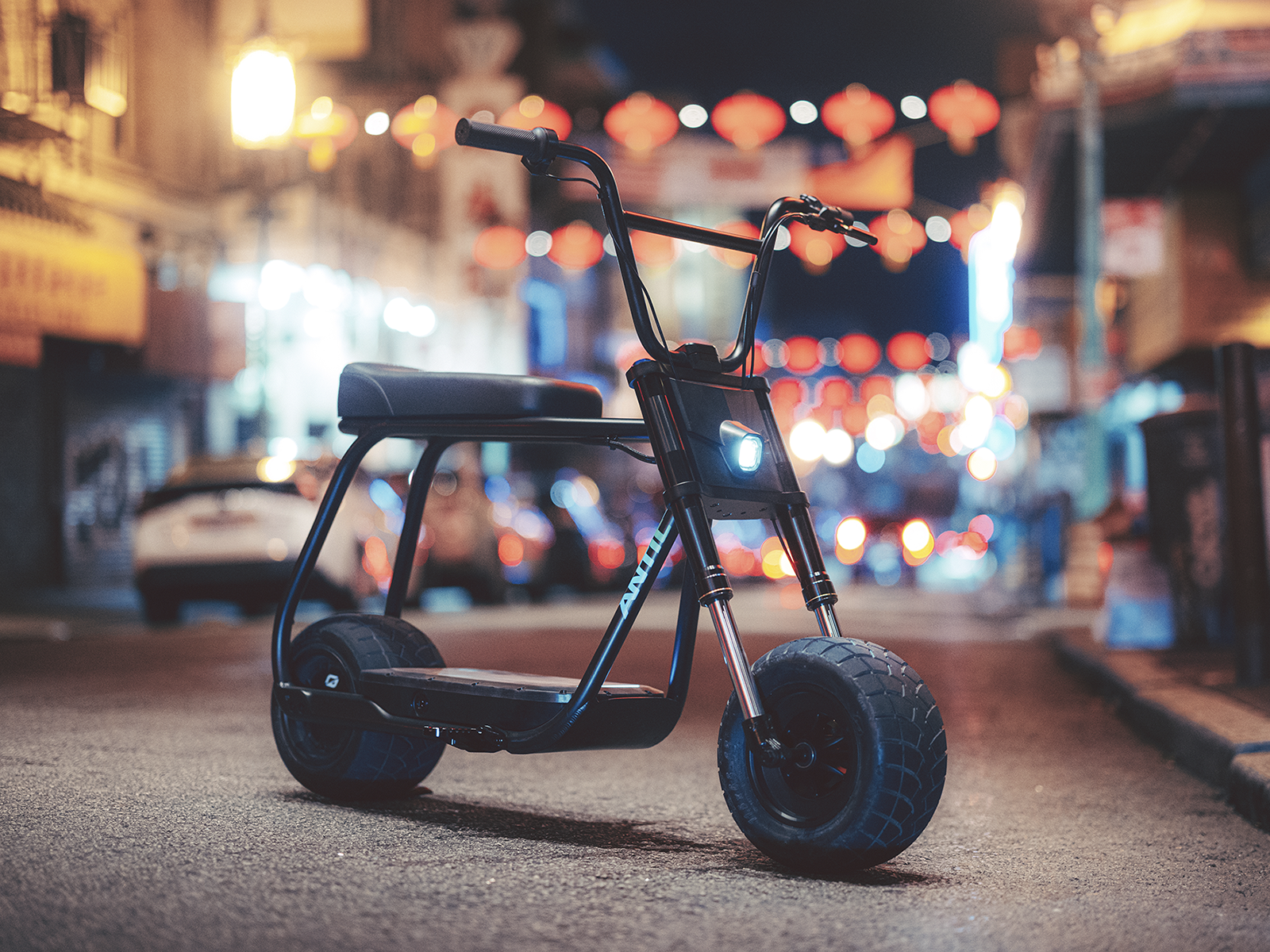 Antic Standard – Mini Moto Elétrica Preta - Imagem 5