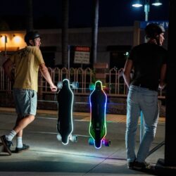 MEEPO Voyager X Glow – Skate Elétrico RGB - Imagem 2
