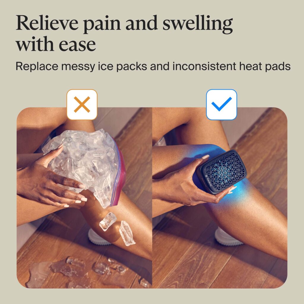 Therabody RecoveryTherm Cube – Dispositivo de Frio, Calor e Contraste