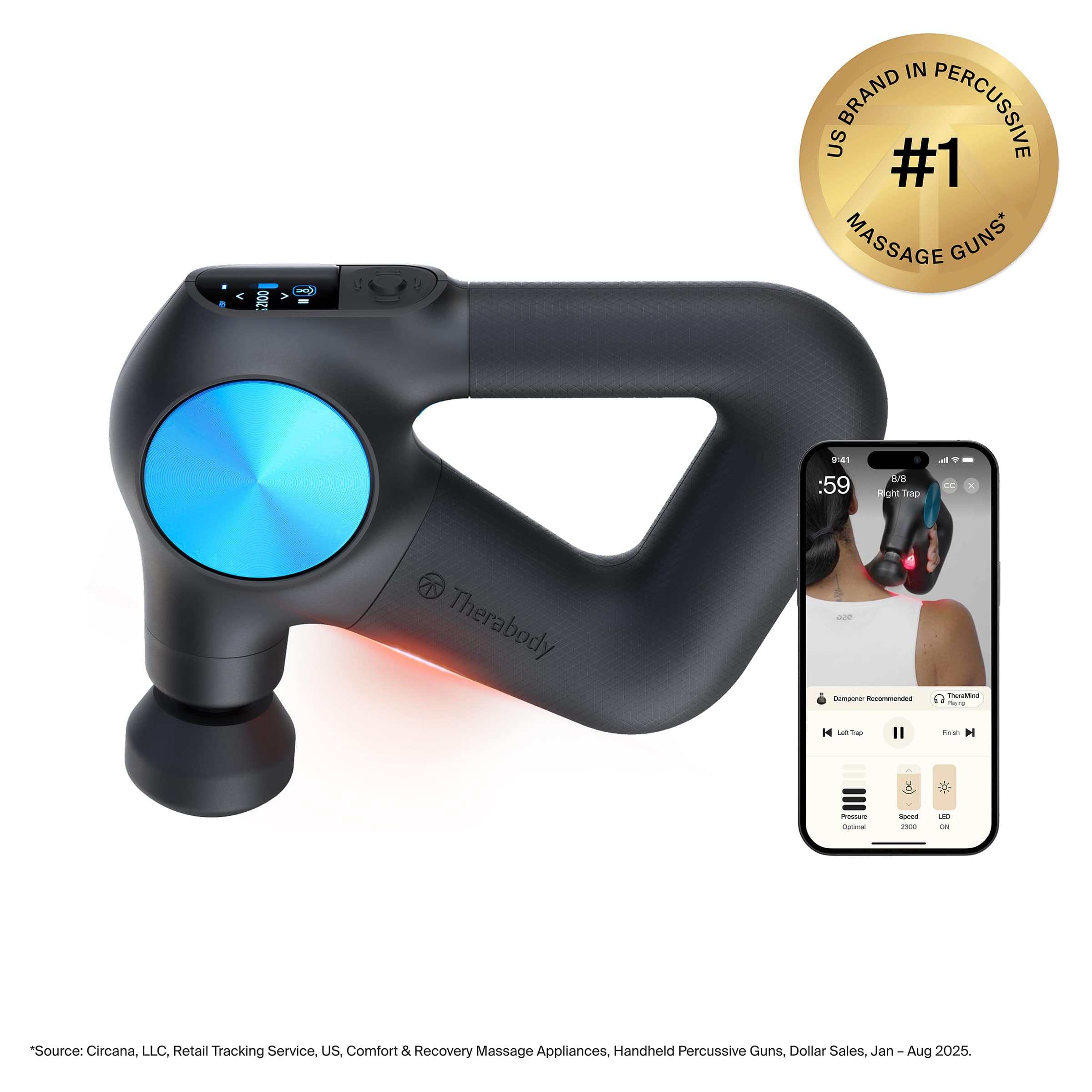 Therabody Theragun PRO Plus – Massageador Muscular Multifunção - Imagem 2